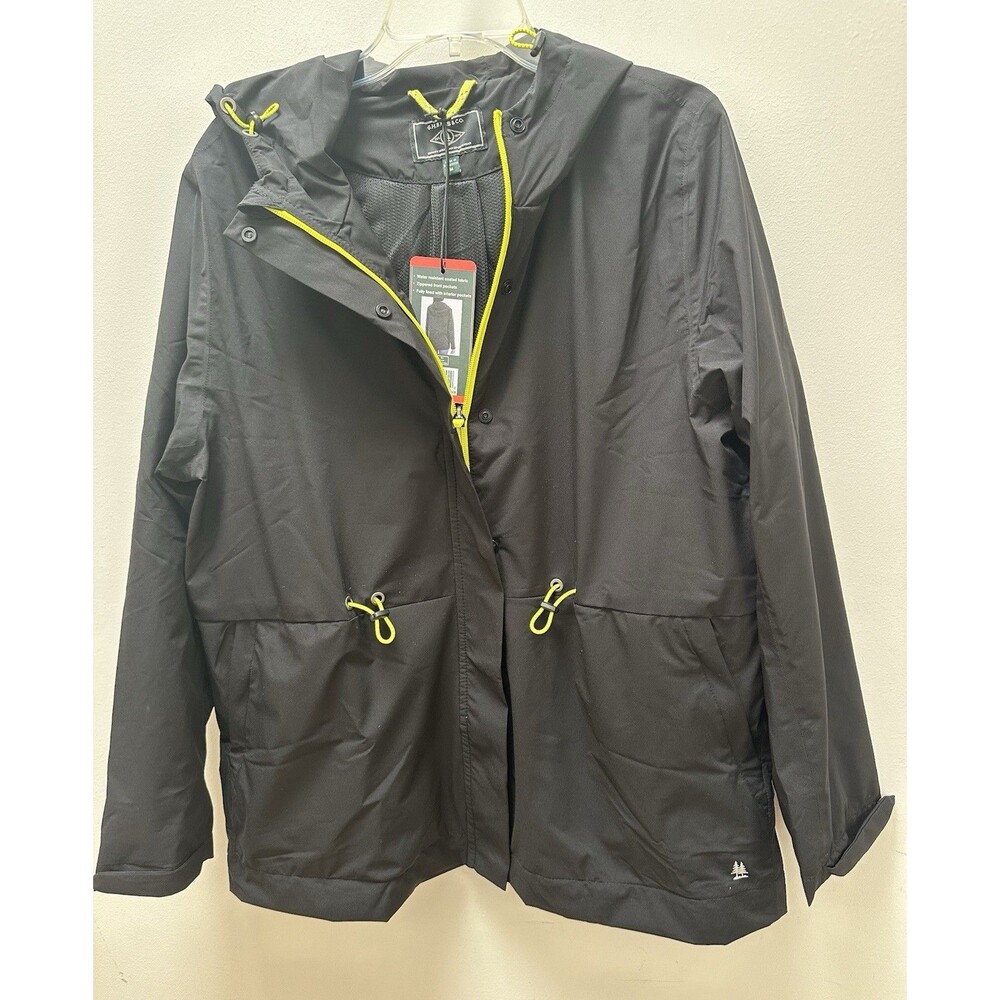 G.H. Bass & Co. Women's Anorak Jacket, Black, Small